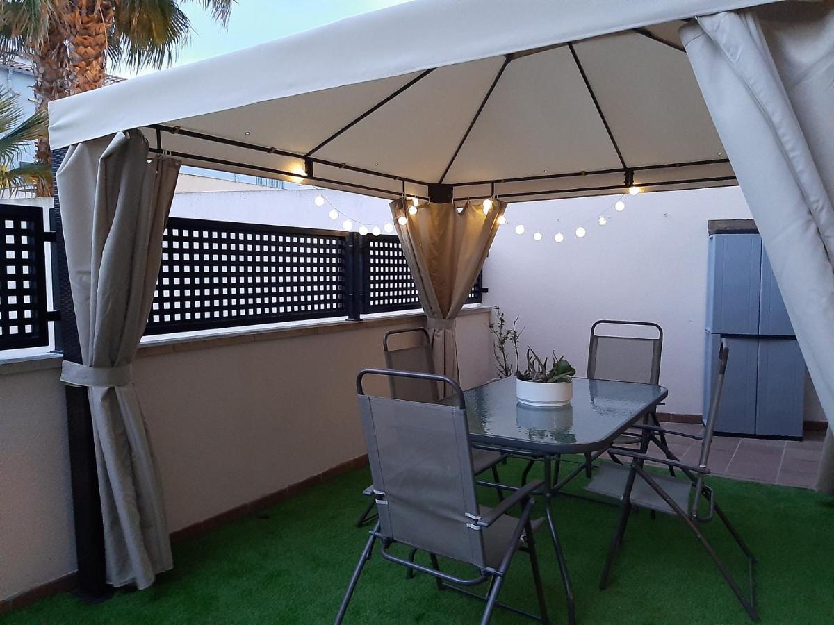 Gran Terraza Con Piscina Apartment Sant Jaume d'Enveja Ngoại thất bức ảnh